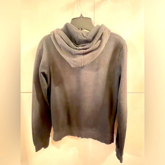 Hurley Black Fade Distressed Zip Up Hoody. Size XS - Picture 5 of 8